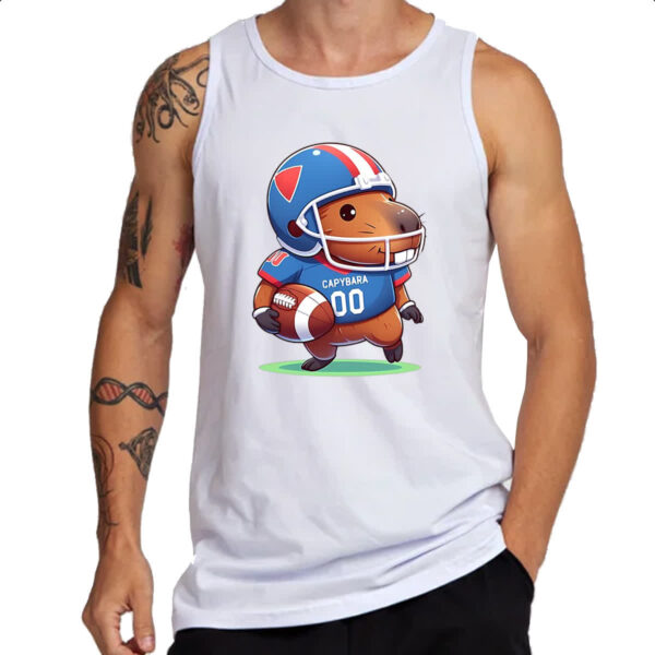Camiseta Regata Capivara futebol americano - Imagem 3