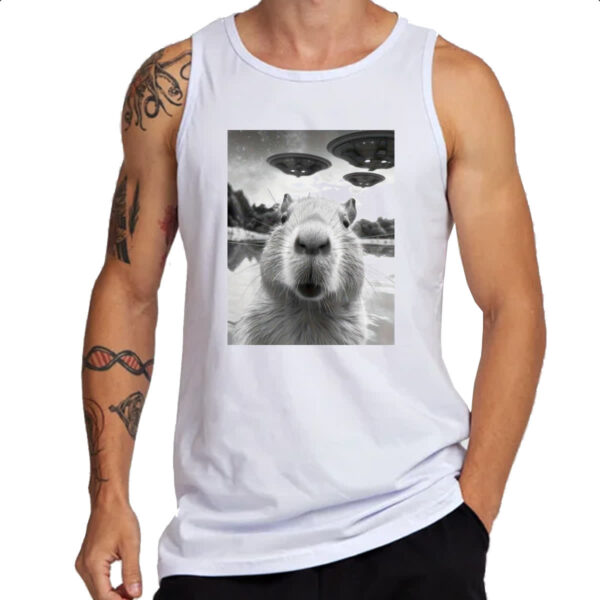 Camiseta Regata Capivara UFOs - Imagem 3
