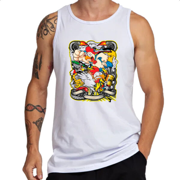 Camiseta Regata Chicken turbo - Imagem 3