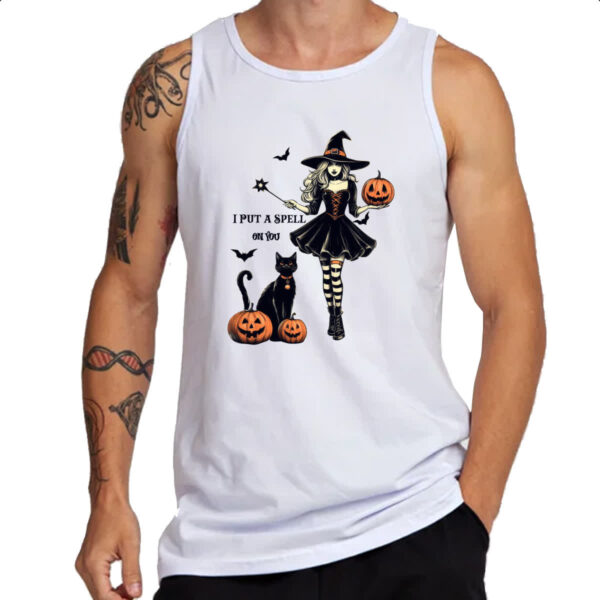 Camiseta Regata Colocar um feitico em voce - Imagem 3