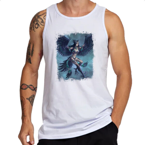 Camiseta Regata Criatura Mitologica Harpia 02 - Imagem 3