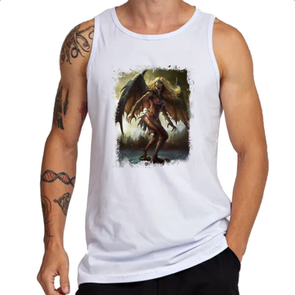 Camiseta Regata Criatura Mitologica Harpia 04 - Imagem 3