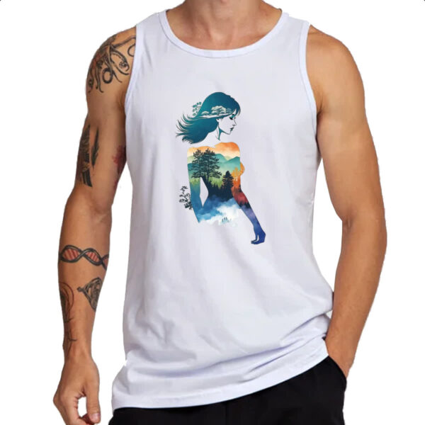 Camiseta Regata Diva Mae Natureza - Imagem 3