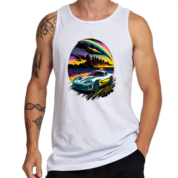 Camiseta Regata Dodge Viper Sunset - Imagem 3