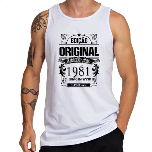 Camiseta Regata Edicao Original 1981 - Imagem 3
