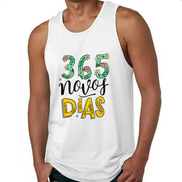 Camiseta Regata 365 novos dias - Imagem 4