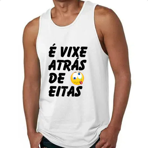 Camiseta Regata E vixe atras de eitas - Imagem 4