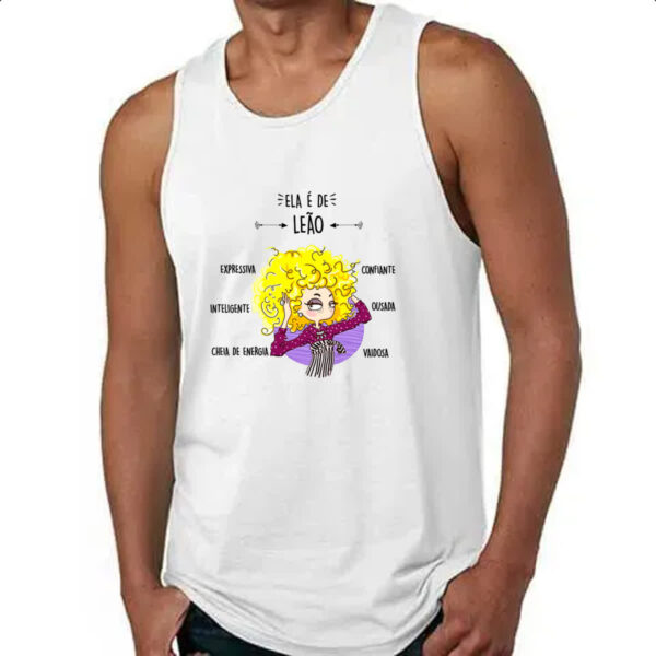 Camiseta Regata Ela e de Leao - Imagem 4