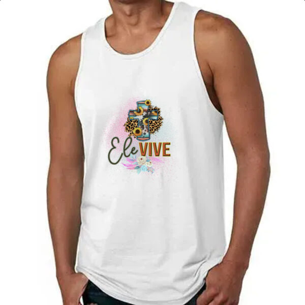 Camiseta Regata Ele vive - Imagem 4