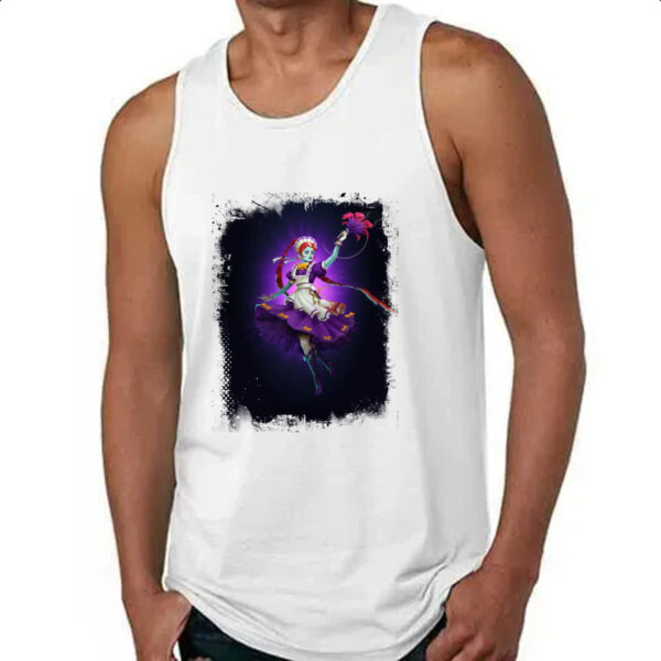 Camiseta Regata Empires and Puzzles Heroi Ana-Belle - Imagem 4