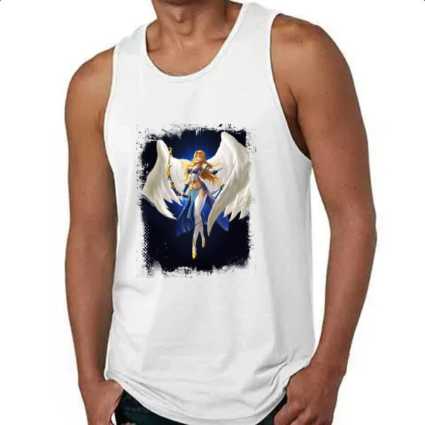 Camiseta Regata Empires and Puzzles Heroi Atena - Imagem 4