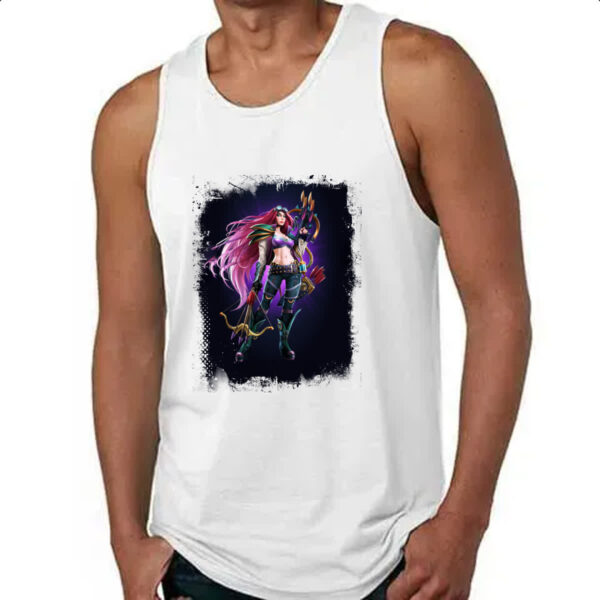 Camiseta Regata Empires and Puzzles Heroi Domitia - Imagem 4