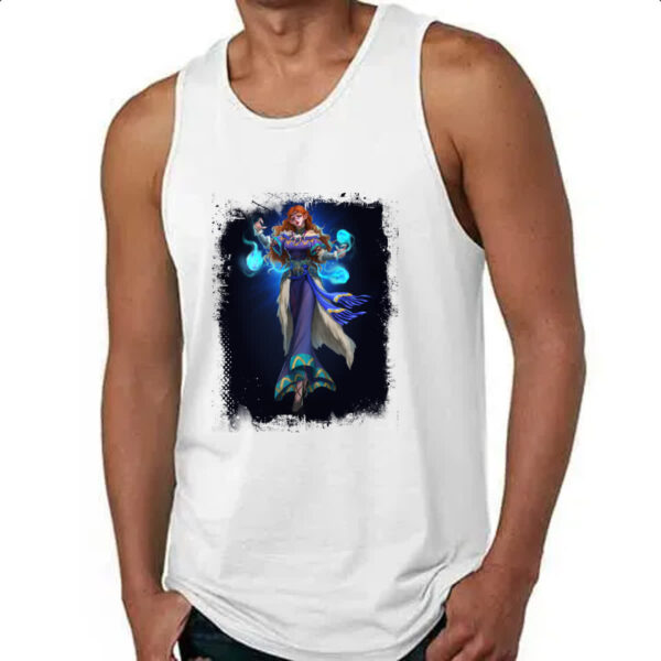 Camiseta Regata Empires and Puzzles Heroi Esme - Imagem 4