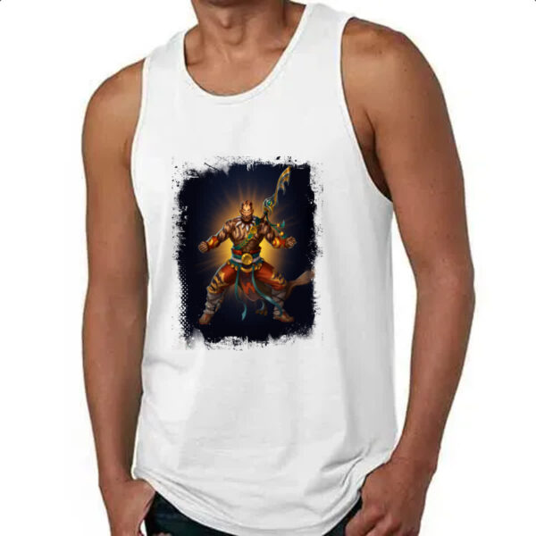 Camiseta Regata Empires and Puzzles Heroi Joon Traje - Imagem 4