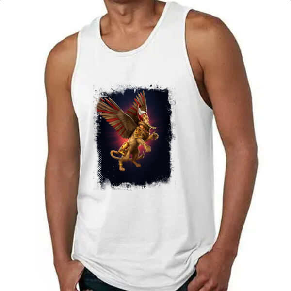 Camiseta Regata Empires and Puzzles Heroi Khufu - Imagem 4
