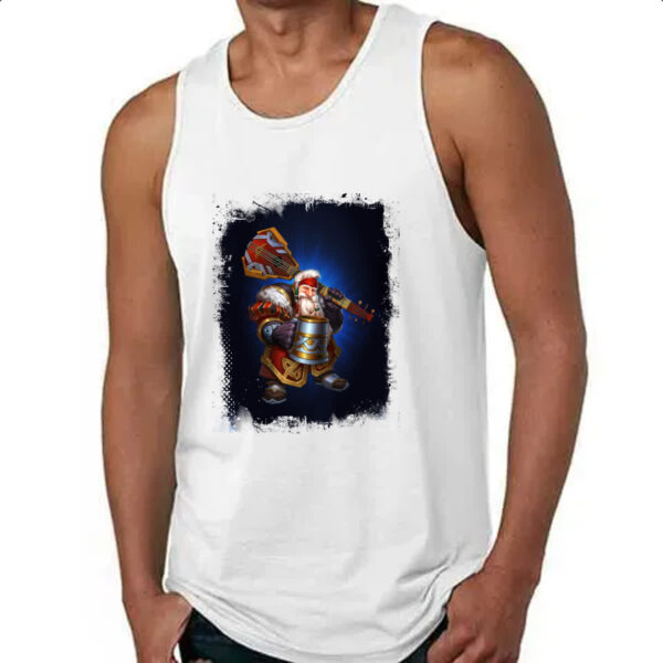 Camiseta Regata Empires and Puzzles Heroi Kiril Traje - Imagem 4