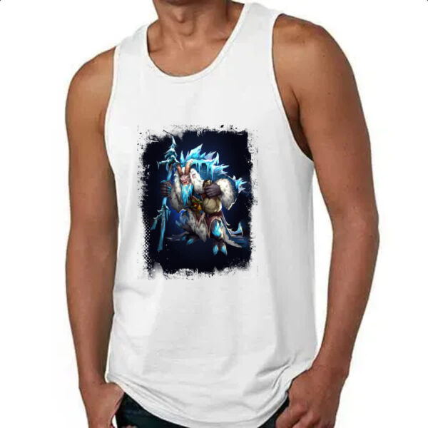 Camiseta Regata Empires and Puzzles Heroi Krampus - Imagem 4