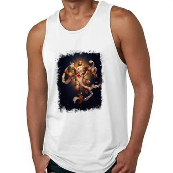 Camiseta Regata Empires and Puzzles Heroi Papyros - Imagem 4