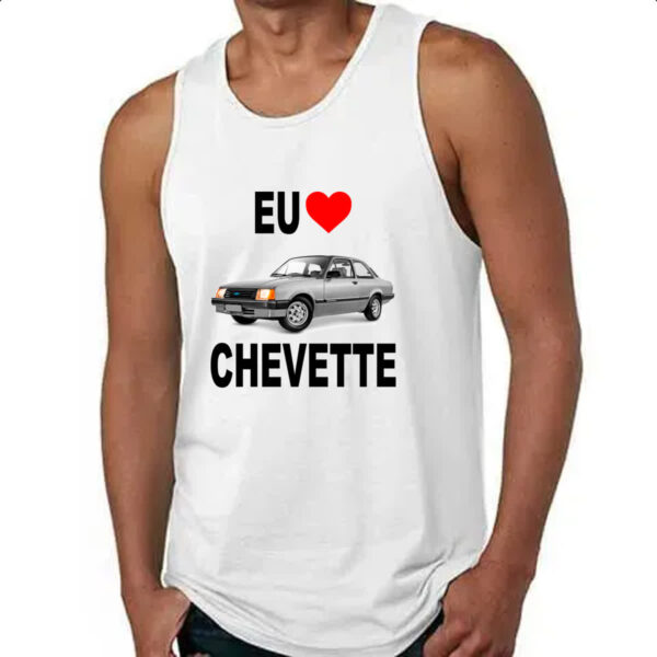 Camiseta Regata Eu amo Chevette - Imagem 4
