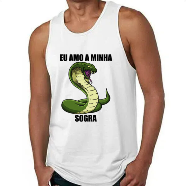 Camiseta Regata Eu amo a minha sogra - Imagem 4