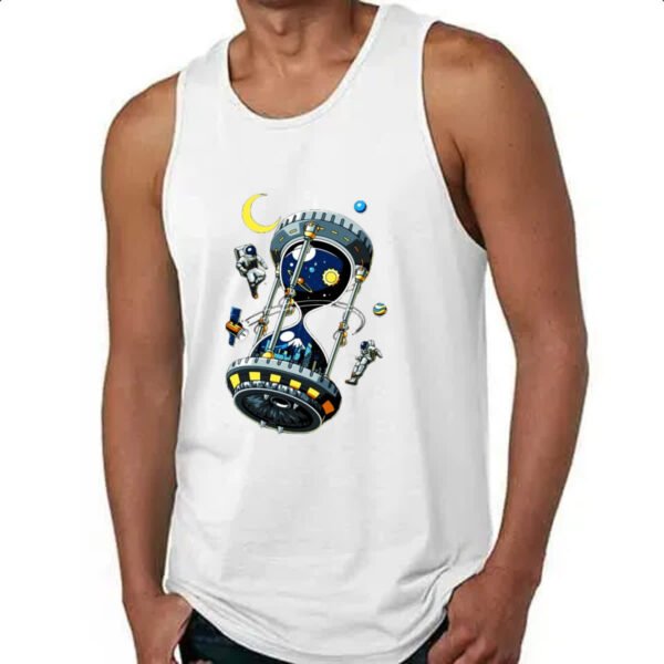 Camiseta Regata Ampulheta do espaco tempo - Imagem 4