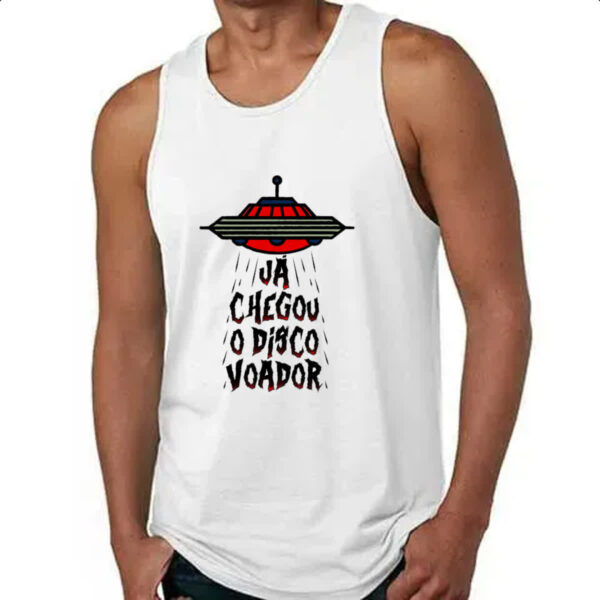 Camiseta Regata Ja chegou o disco voador - Imagem 4