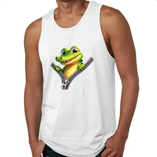 Camiseta Regata Jacare no ziper - Imagem 4