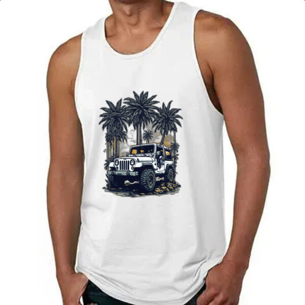 Camiseta Regata Jeep orffroad 4x4 sunset - Imagem 4