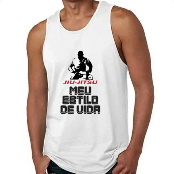 Camiseta Regata Jiu-Jitsu estilo de vida - Imagem 4