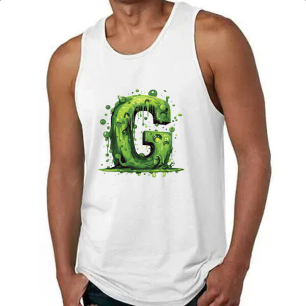 Camiseta Regata Zumbi Alfabeto Letra G - Imagem 4