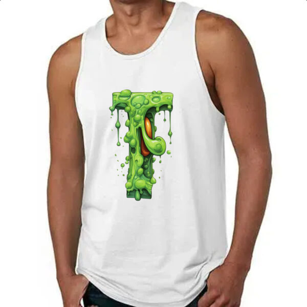 Camiseta Regata Zumbi Alfabeto Letra T - Imagem 4