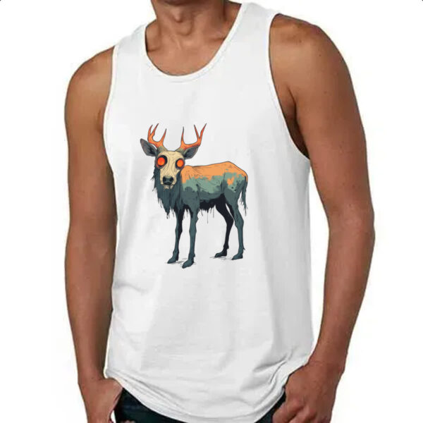 Camiseta Regata Zumbi Veado - Imagem 4