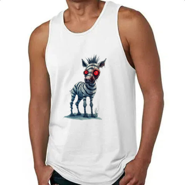 Camiseta Regata Zumbi Zebra - Imagem 4
