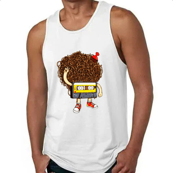 Camiseta Regata Fita K7 Black Power - Imagem 4