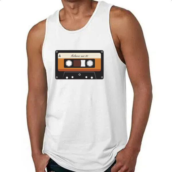 Camiseta Regata Fita K7 retro anos 80 - Imagem 4