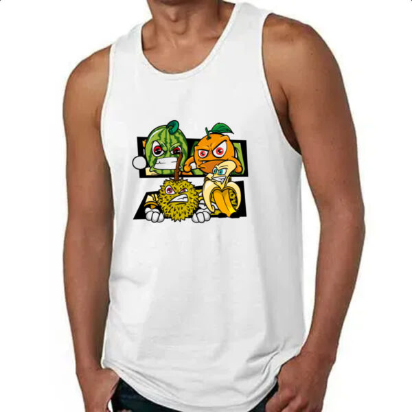 Camiseta Regata Frutas raivosas - Imagem 4