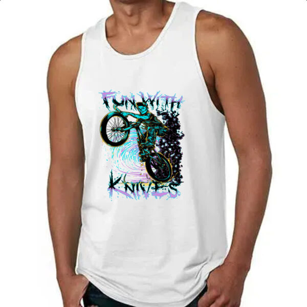 Camiseta Regata Fun with knives - Imagem 4