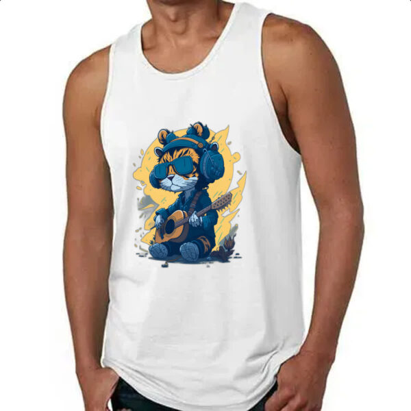 Camiseta Regata Gato hippie - Imagem 4