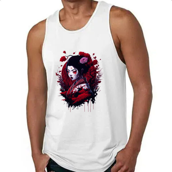 Camiseta Regata Geisha dark magic splash - Imagem 4