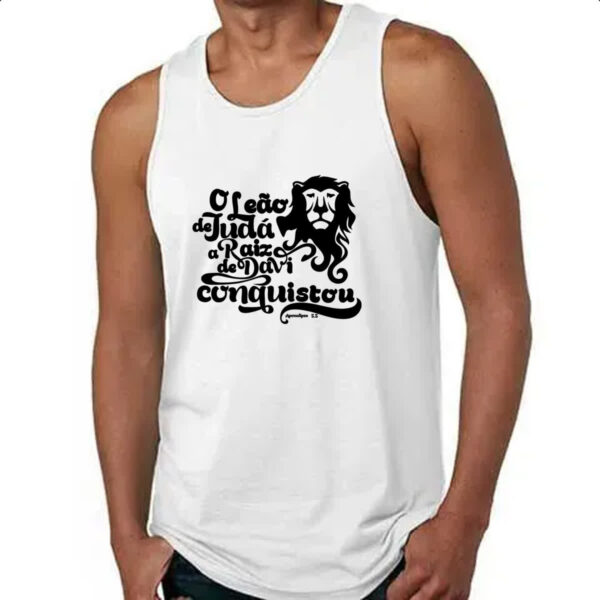 Camiseta Regata Gospel Apocalipse 5.5 - Imagem 4