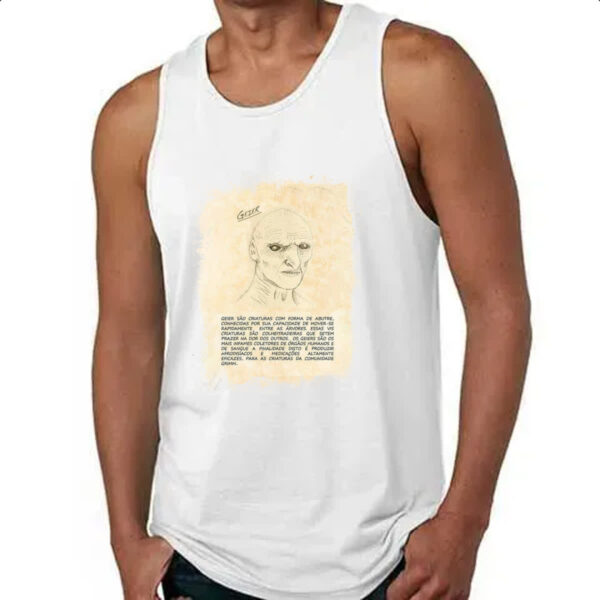 Camiseta Regata Grimm Livro Geier - Imagem 4