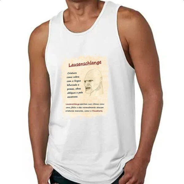 Camiseta Regata Grimm Livro Lausenchlange - Imagem 4