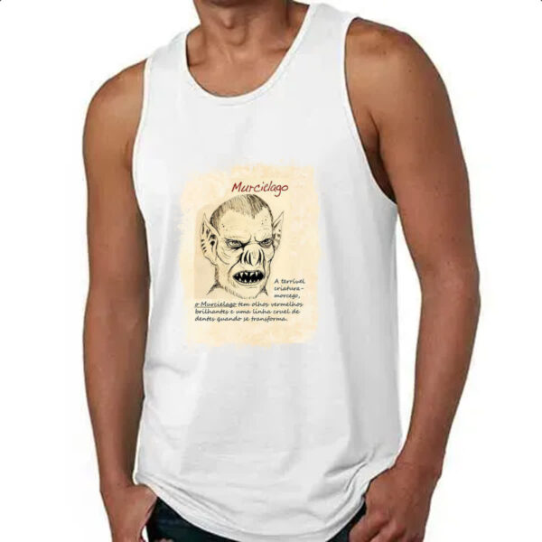 Camiseta Regata Grimm Livro Murcielago - Imagem 4