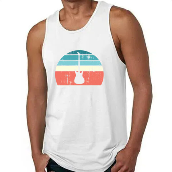 Camiseta Regata Guitarra Sunset Art - Imagem 4