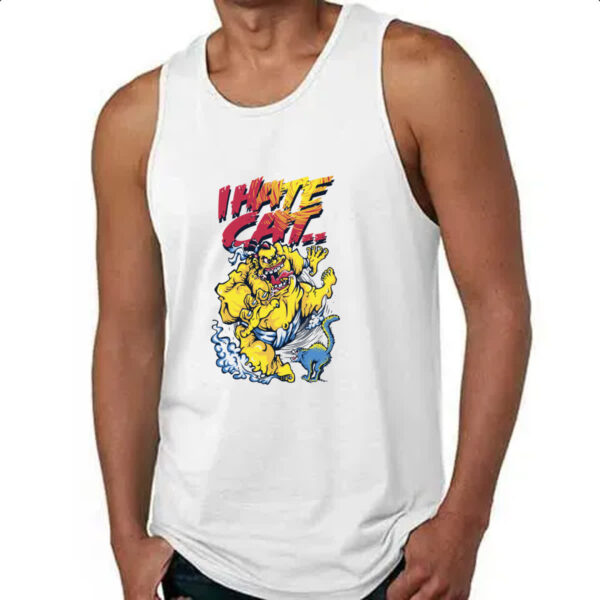 Camiseta Regata I hate cat - Imagem 4