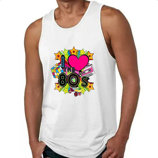 Camiseta Regata I love anos 80 - Imagem 4