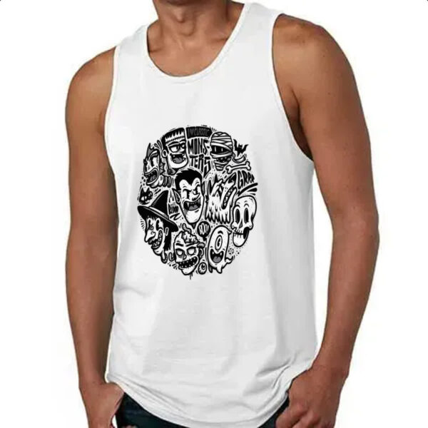 Camiseta Regata I love classic monsters - Imagem 4