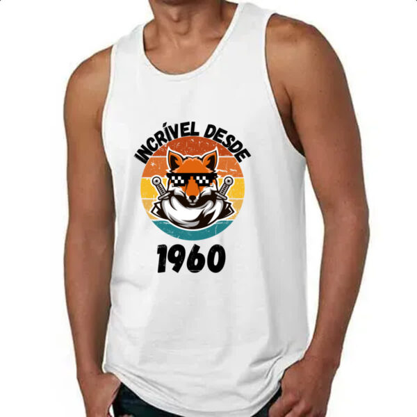Camiseta Regata Incrivel desde 1960 - Imagem 4