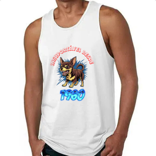 Camiseta Regata Insuportavel desde 1960 - Imagem 4