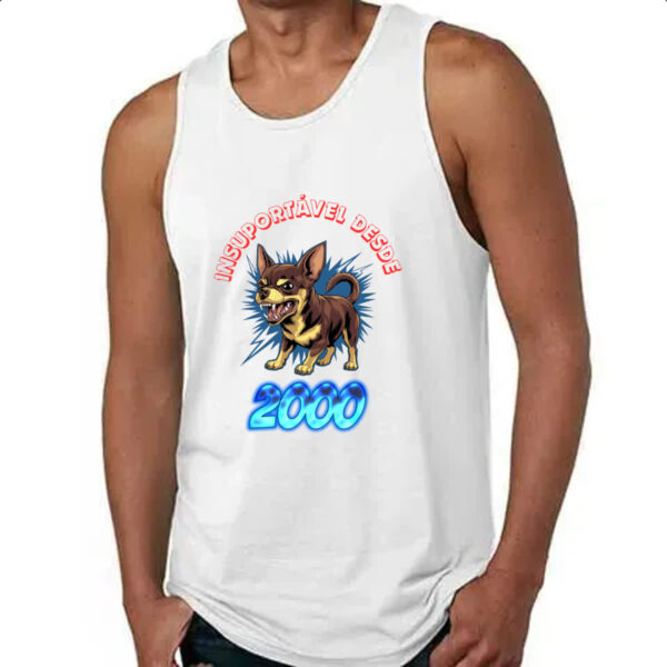 Camiseta Regata Insuportavel desde 2000 - Imagem 4